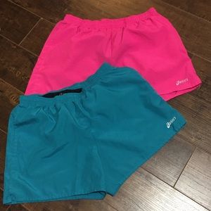Asics running shorts